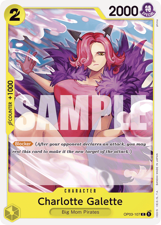 Charlotte Galette (Character) (OP03-107) (ST19 Reprint) (C)