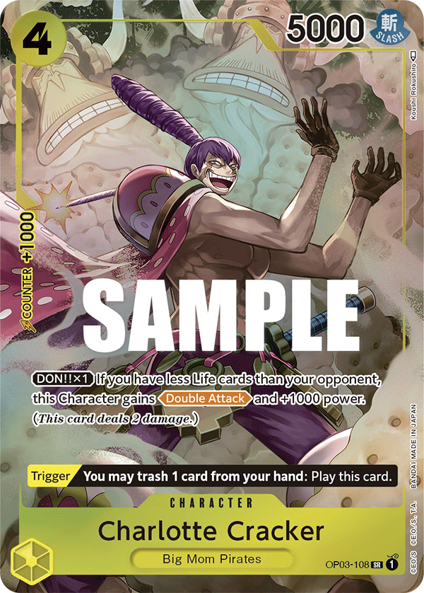 Charlotte Cracker (Charcter) (OP03-108) (Alternate Art)