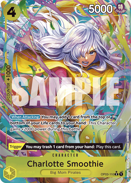 Charlotte Smoothie (Character) (OP03-110) (PRB01 Reprint) (R) (Alternate Art)