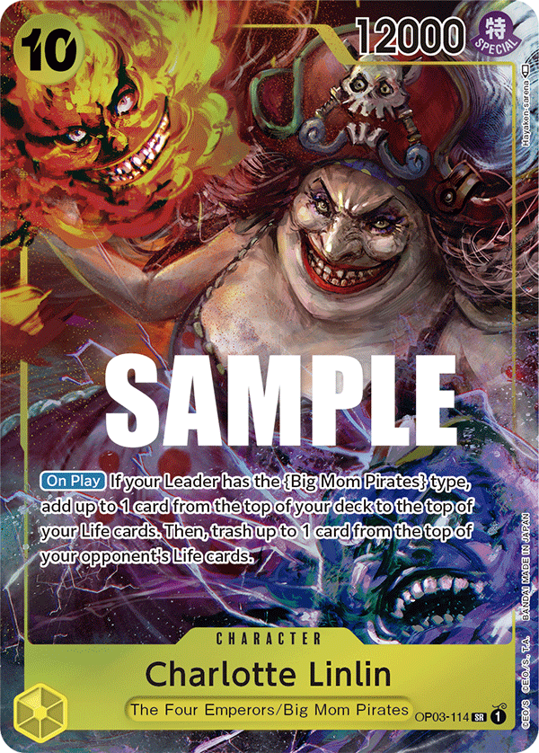Charlotte Linlin (Charcter) (OP03-114) (SR) (Alternate Art)