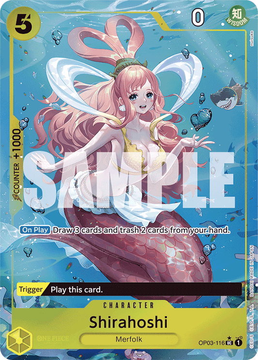 Shirahoshi (Character) (OP03-116) (PRB01 Reprint) (UC) (Full Art)