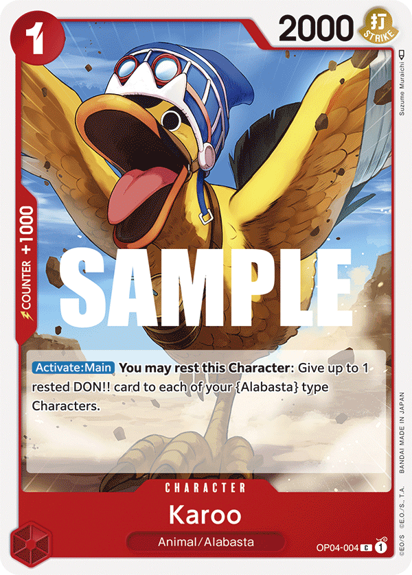 Karoo (Character) (OP04-004)