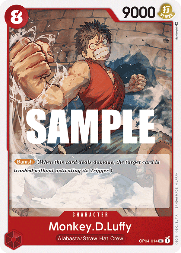 Monkey D. Luffy (Character) (OP04-014)