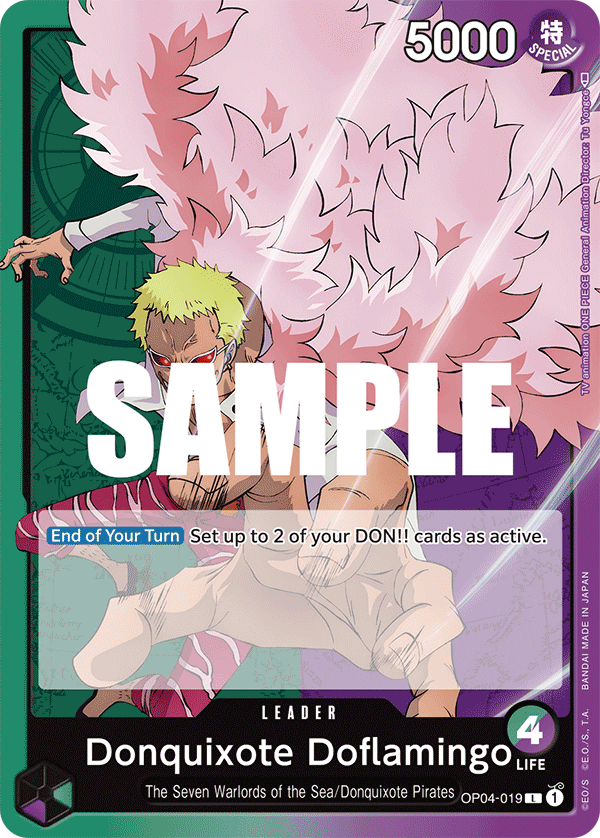 Donquixote Doflamingo (Leader) (OP04-019)