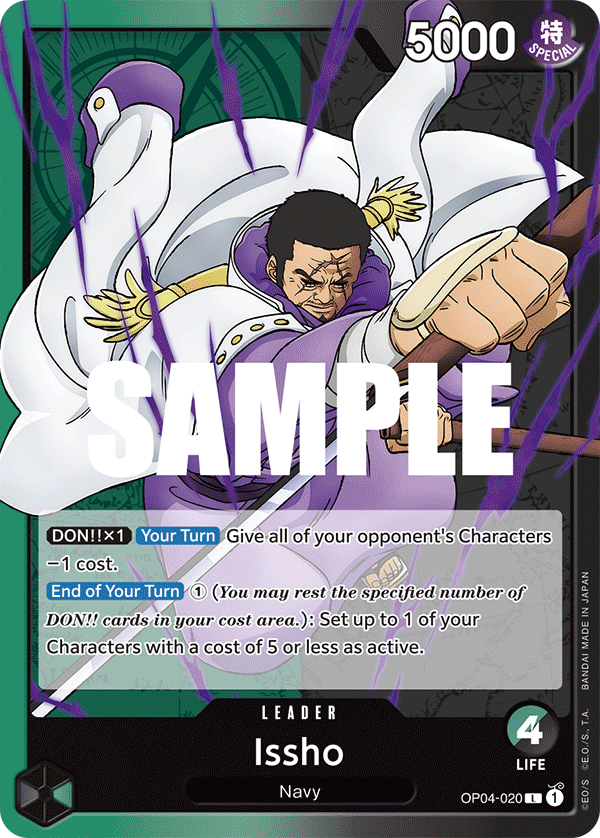 Issho (Character) (OP04-020) (SR)