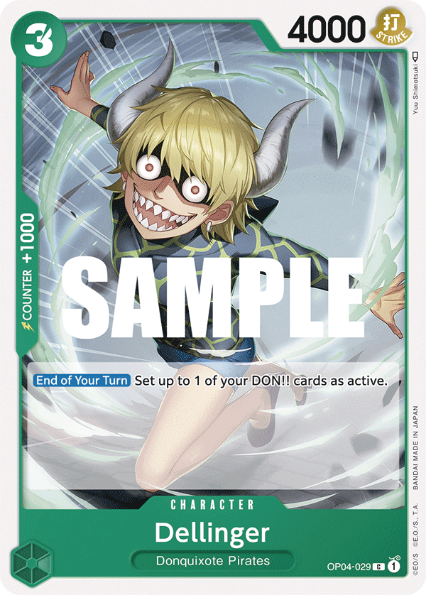 Dellinger (Character) (OP04-029)