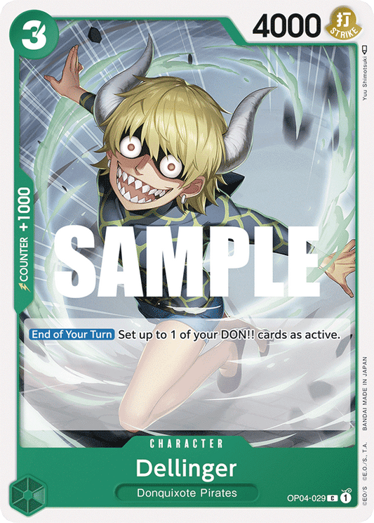 Dellinger (Character) (OP04-029)
