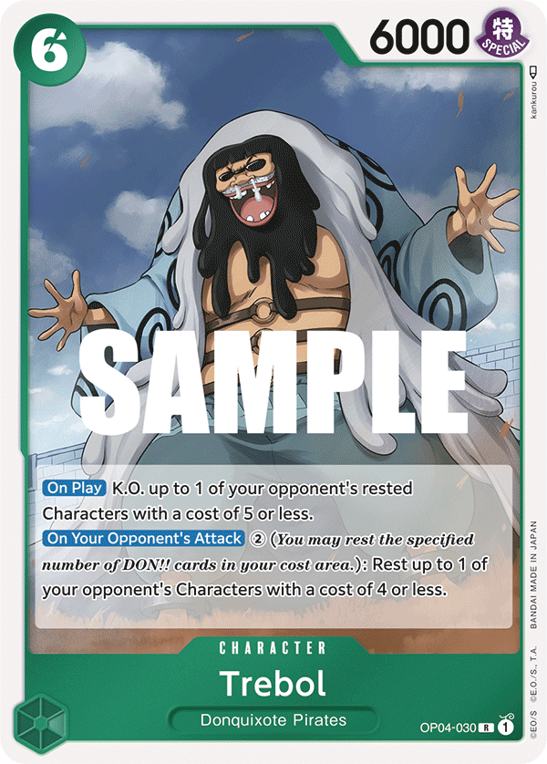Trebol (Character) (OP04-030) (R)