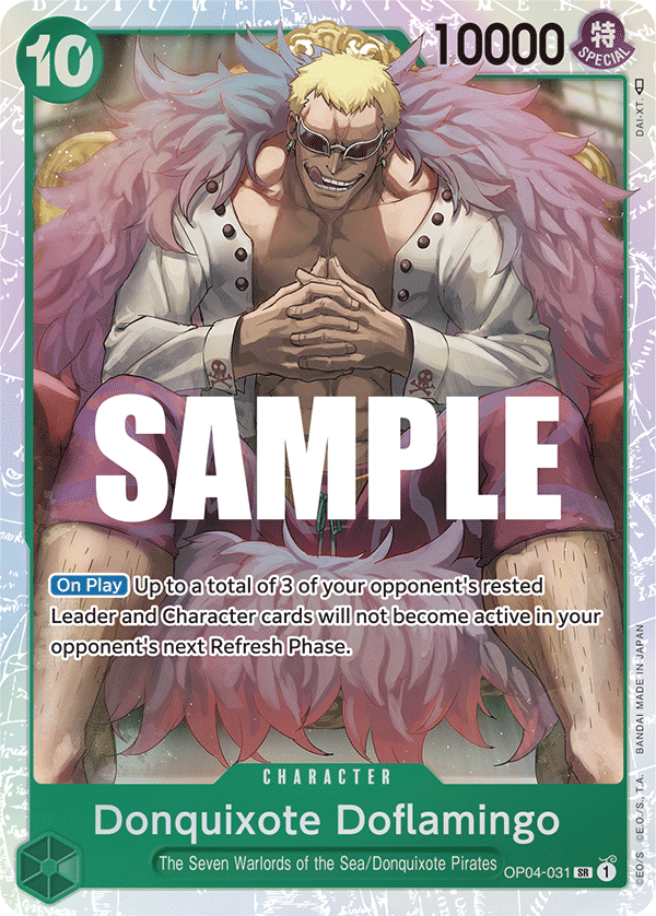 Donquixote Doflamingo (Character) (OP04-031) (SR)
