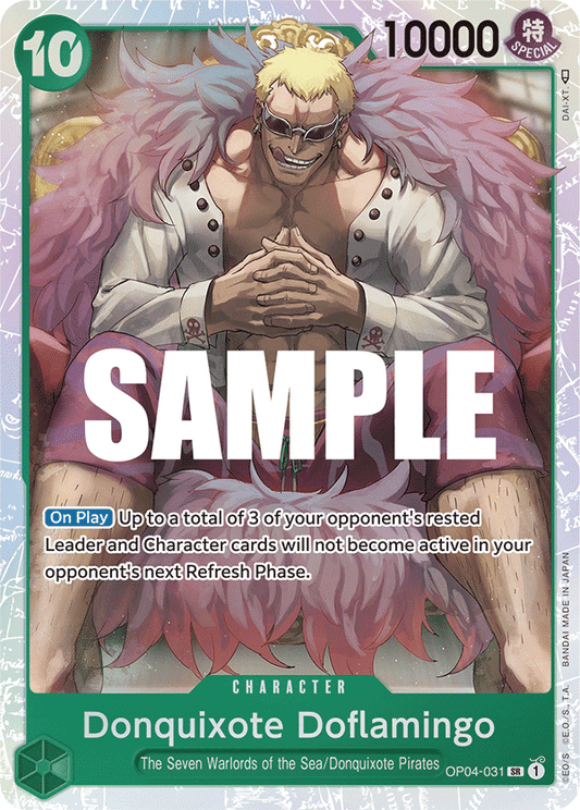 Donquixote Doflamingo (Character) (OP04-031) (SR)