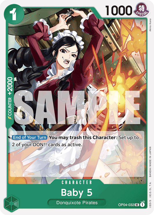 Baby 5 (Character) (OP04-032) (PRB01 Reprint) (UC)