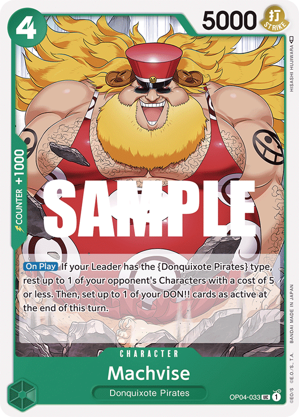Machvise (Character) (OP04-033)
