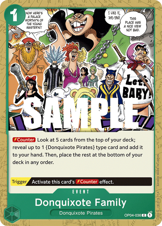 Donquixote Family (Event) (OP04-036)