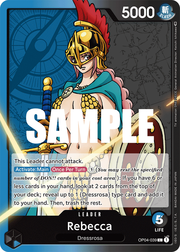 Rebecca (Leader) (OP04-039)