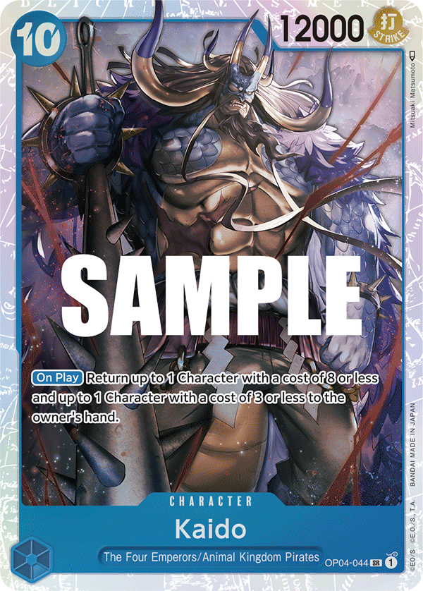 Kaido (Character) (OP04-044) (SR)