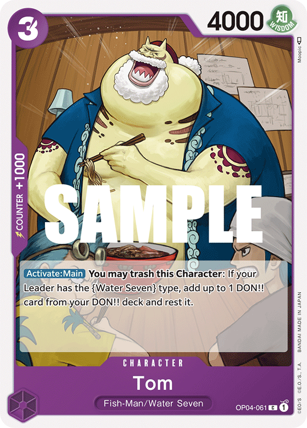 Tom (Character) (OP04-061)