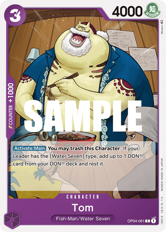 Tom (Character) (OP04-061)
