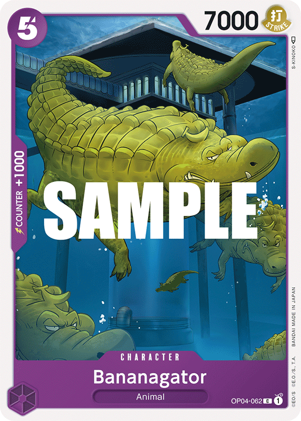 Bananagator (Character) (OP04-062)
