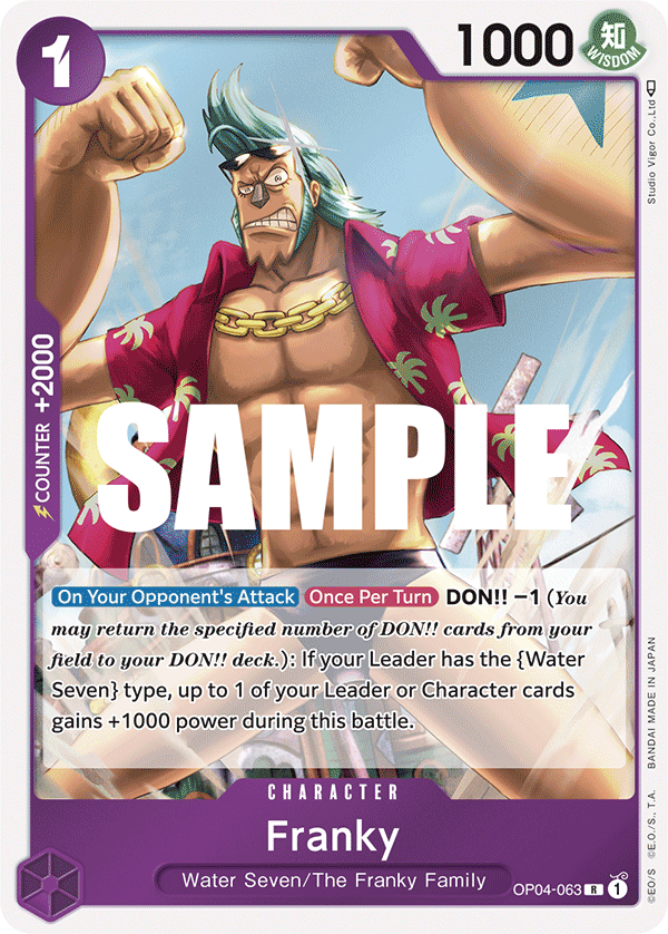 Franky (Character) (OP04-063) (R)