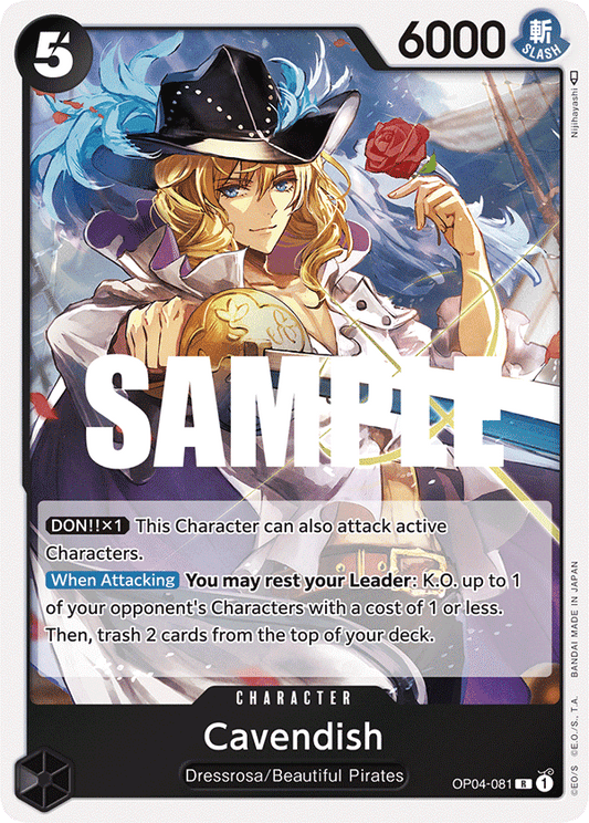 Cavendish (Charcter) (OP04-081) (R)