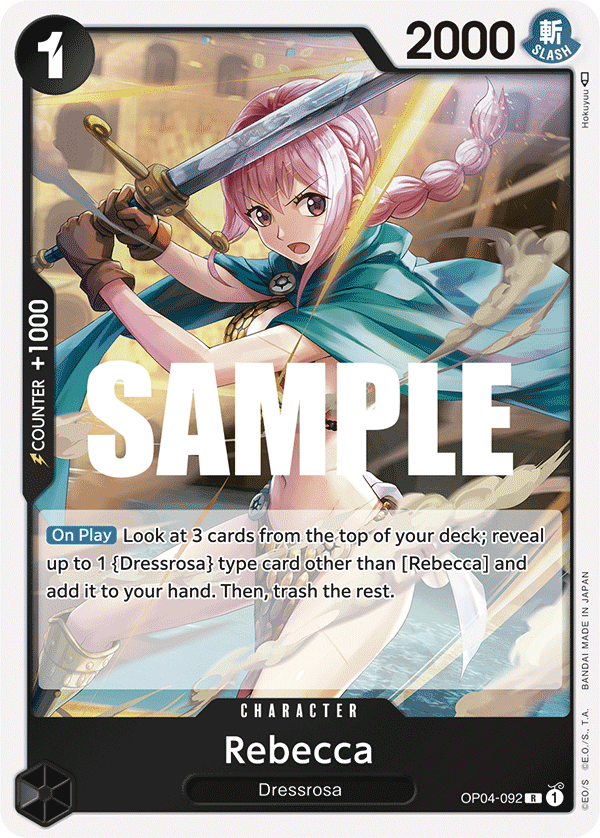 Rebecca (Charcter) (OP04-092) (R)