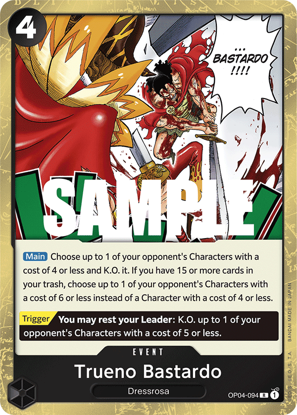 Trueno Bastardo (Event) (OP04-094) (R)