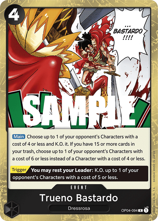 Trueno Bastardo (Event) (OP04-094) (R)