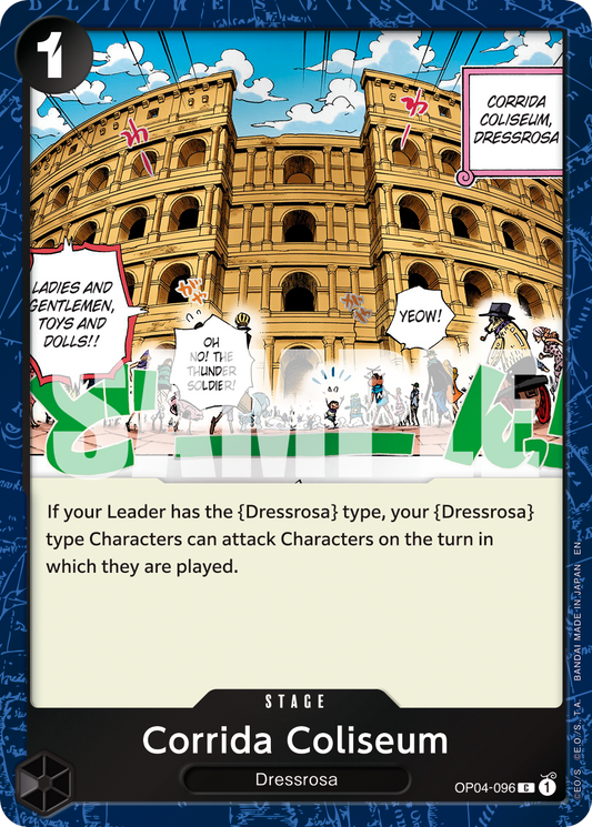 Corrida Coliseum (Stage) (OP04-077) (C) (FOIL) (PRB02)