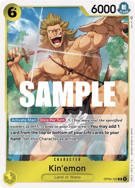 Kin’emon (Character) (OP04-102)