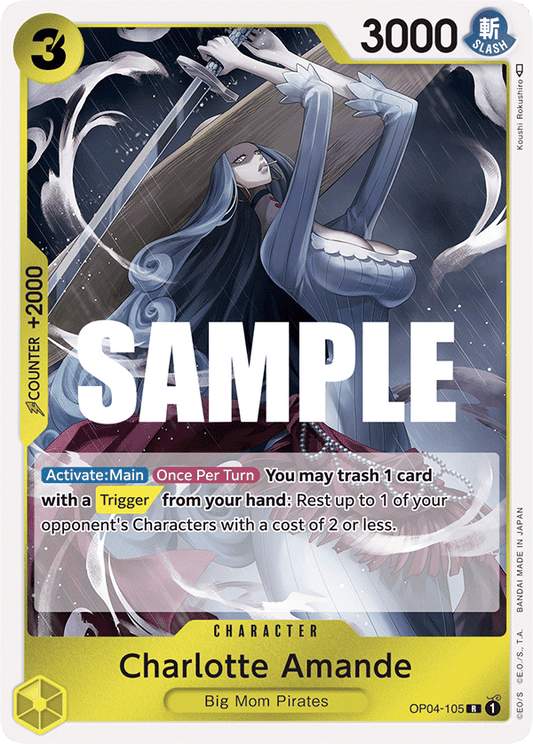 Charlotte Amande (Character) (OP04-105)