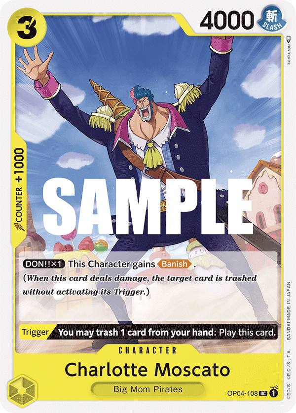 Charlotte Moscato (Character) (OP04-108)