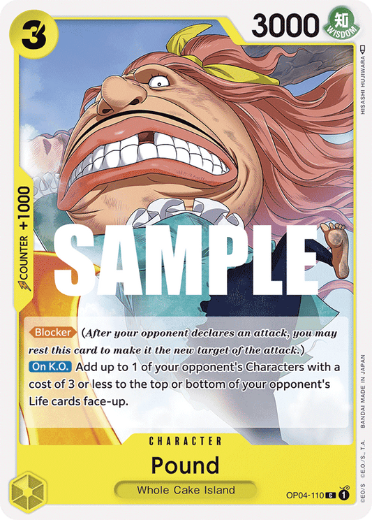 Pound (Character) (OP04-110)