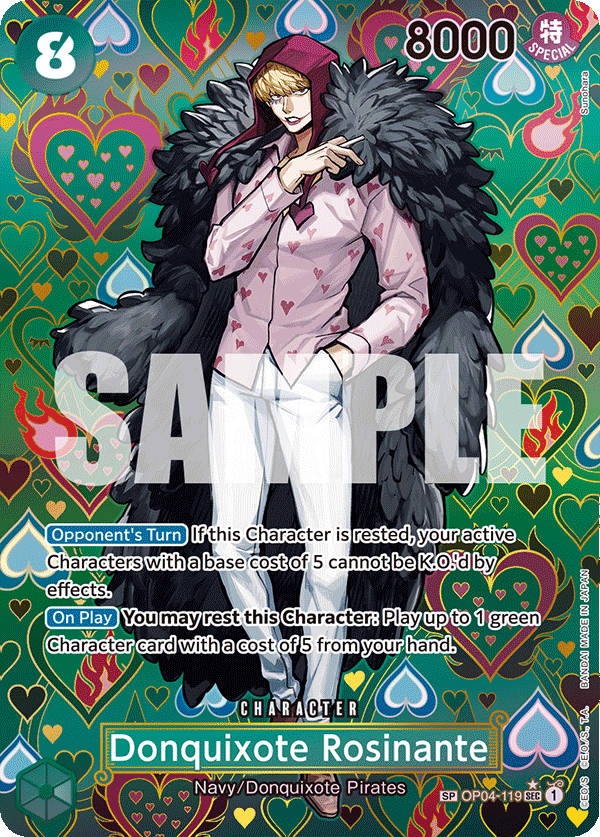 Donquixote Rosinante (Character) (OP04-119) (SP)