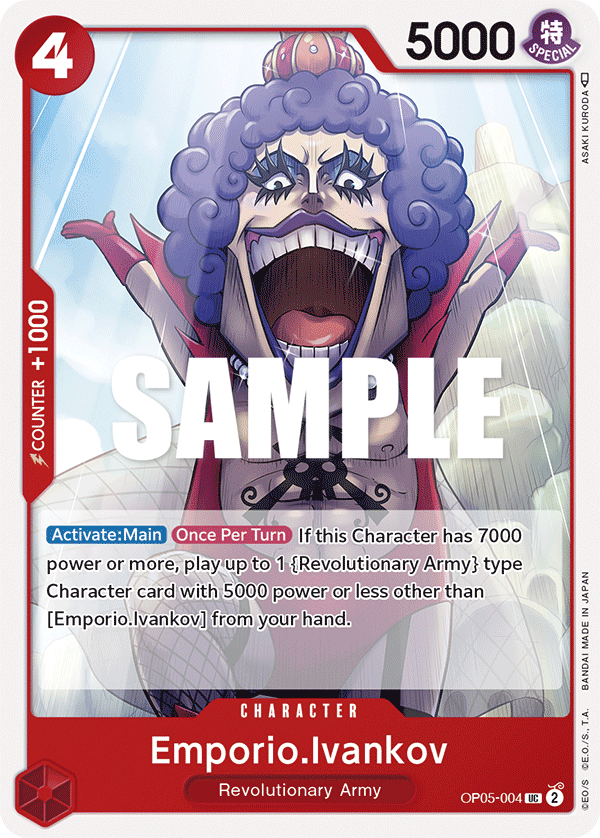Emporio Ivankov (Character) (OP05-004) (UC)