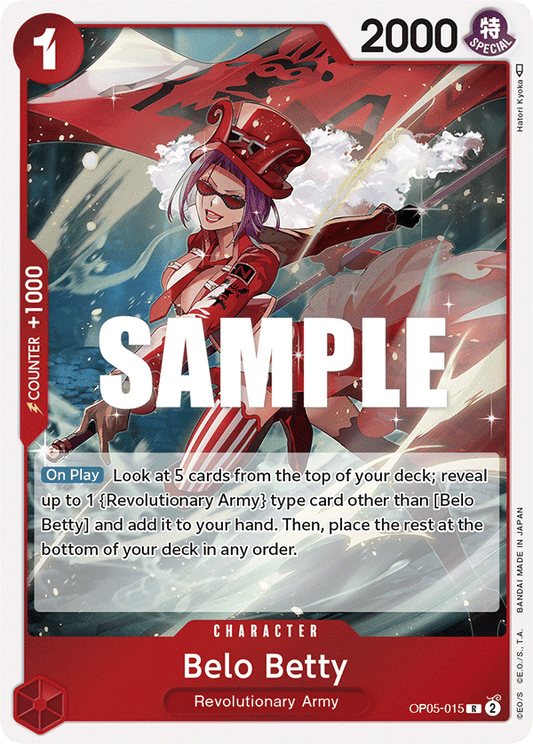 Belo Betty (Character) (OP05-015) (R)