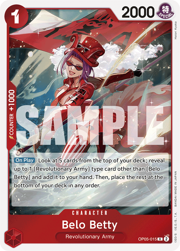 Belo Betty (Character) (OP05-015) (PRB01 Reprint) (R)