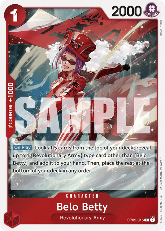 Belo Betty (Character) (OP05-015) (PRB01 Reprint) (R)