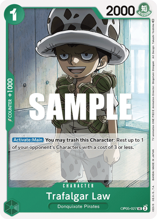 Trafalgar Law (Character) (OP05-027) (UC)