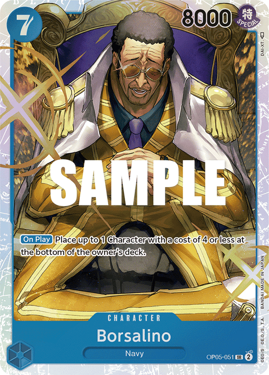 Borsalino (Character) (OP05-051) (SR)