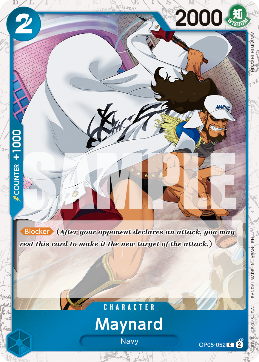 Maynard (Character) (OP05-052) (C) (Pirate Foil) (PRB02)