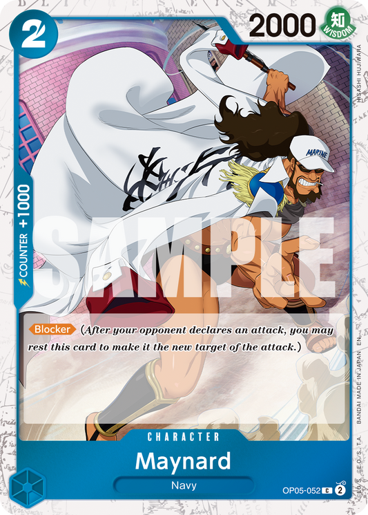 Maynard (Character) (OP05-052) (C) (Pirate Foil) (PRB02)