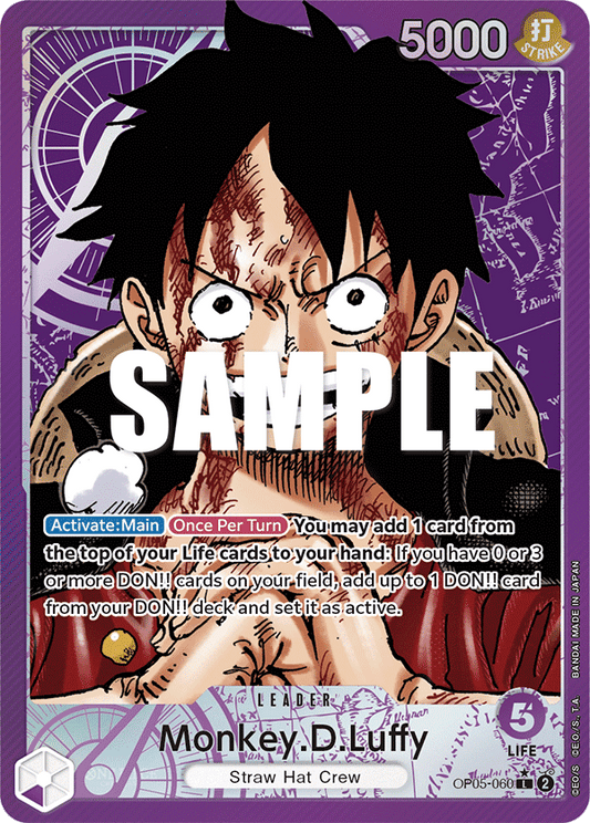Monkey D Luffy (Leader) (OP05-060) (Alternate Art)