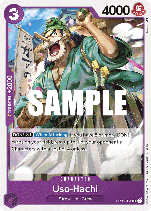 Uso-Hachi (Character) (OP05-061) (UC)