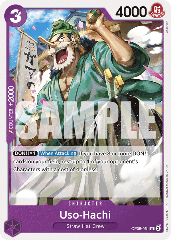Uso-Hachi (Character) (OP05-061) (ST18 Reprint) (UC)