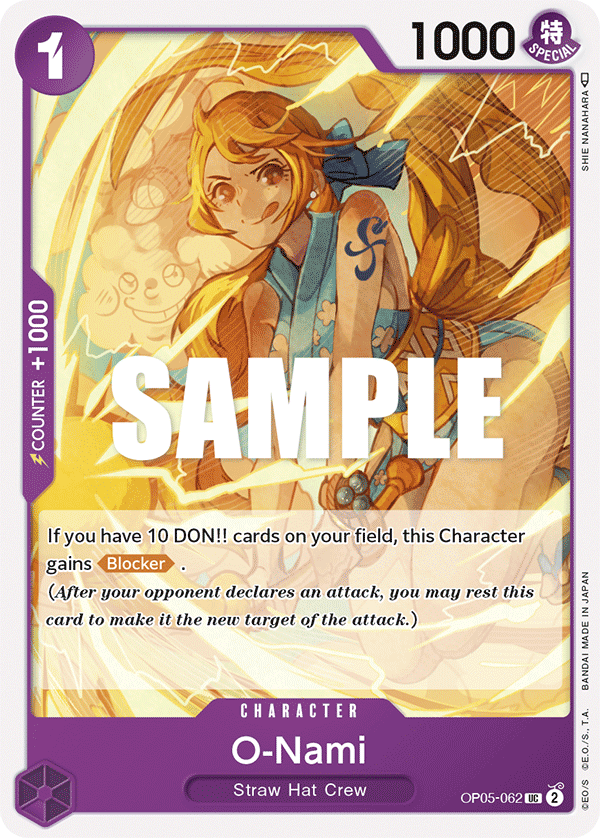 O-Nami (Character) (OP05-062) (UC)