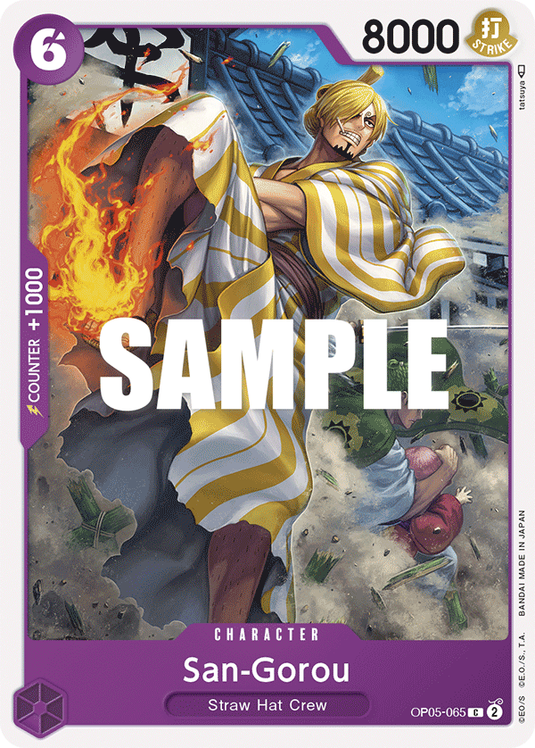 San-Gorou (Character) (OP05-065) (C)