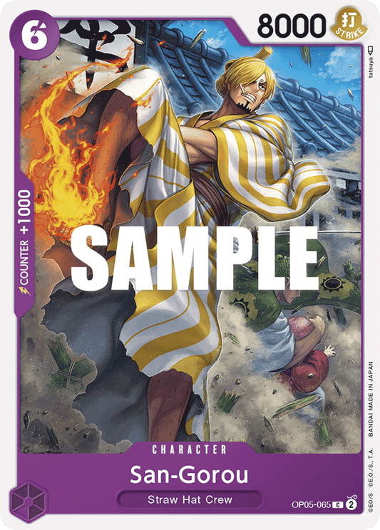 San-Gorou (Character) (OP05-065) (C)