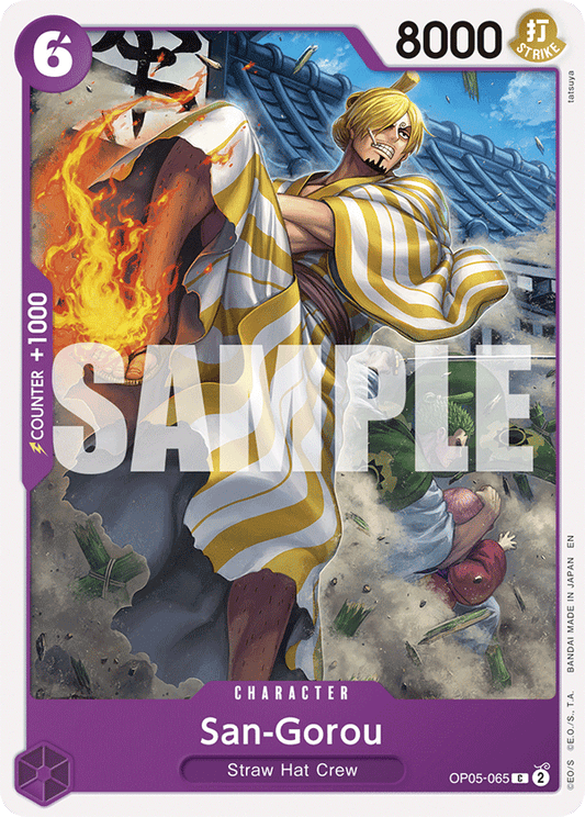 San-Gorou (Character) (OP05-065) (ST26 Reprint) (C)