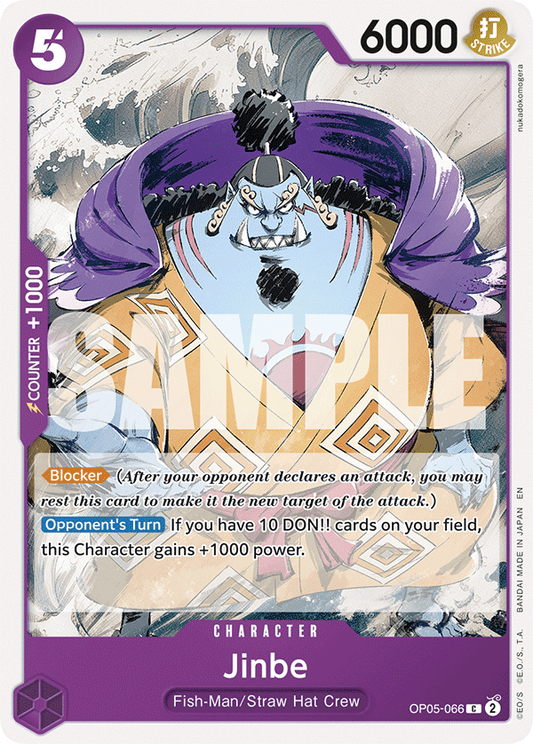 Jinbe (Character) (OP05-066) (ST26 Reprint) (C)