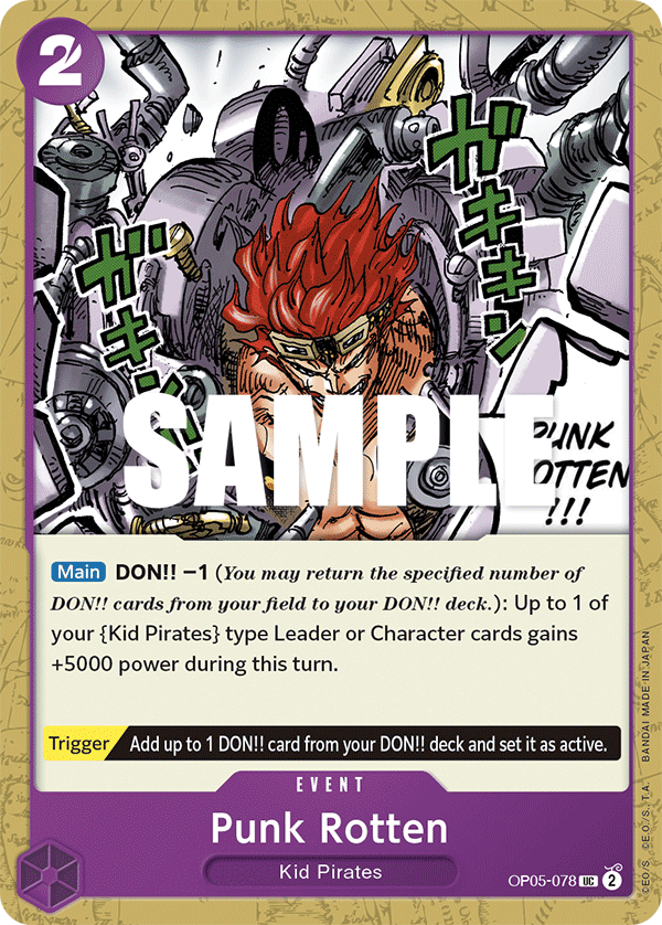 Punk Rotten (Event) (OP05-078) (UC)